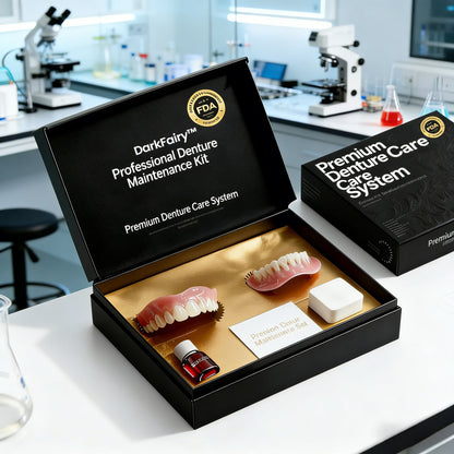 🔥Ends Today: 70% OFF!🦷DarkFairy™ Custom-Fit Full Functional Dentures Make you more confident