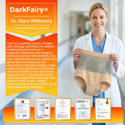 💦🍕DARKFAIRY® 𝐌𝐨𝐫𝐢𝐧𝐠𝐚 & 𝐁𝐞𝐫𝐛𝐞𝐫𝐢𝐧𝐞 4‑In‑1 Micro‑Particle Sculpting & Fat‑Burn Shorts
