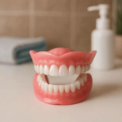 🌎Ends Today: 70% OFF! ⏰ Medical Full Denture with Strong Suctiond