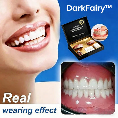🔥Ends Today: 70% OFF!🦷DarkFairy™ Custom-Fit Full Functional Dentures Make you more confident