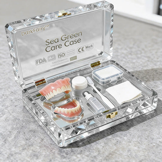 🔥🔥Ends Today: 75% OFF! ⏰DarkFairy™ Medical Full Denture with Strong Suctiond Custom-Fit Full Functional Dentures🦷Obtain American Dental Association (ADA) Certification